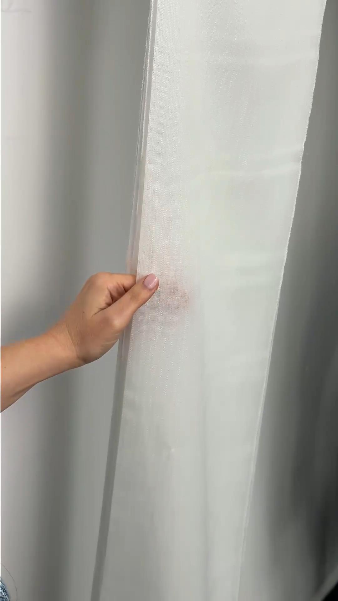 Perdea Triplu Voal Inserții